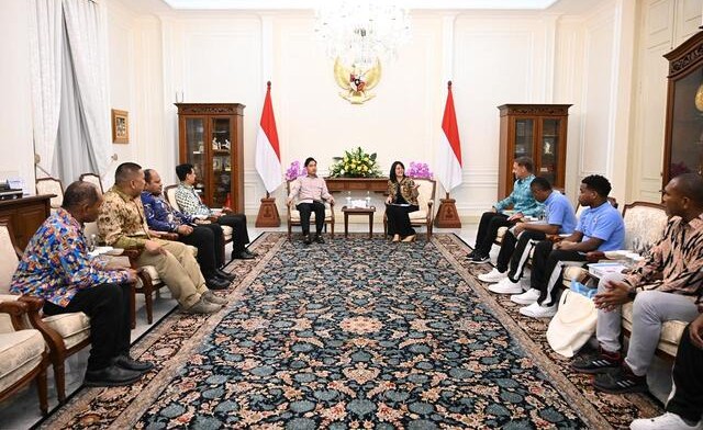 Wapres Terima Audiensi PFA Elite Camp, Dukung Talenta Muda Papua Berlaga di Austria