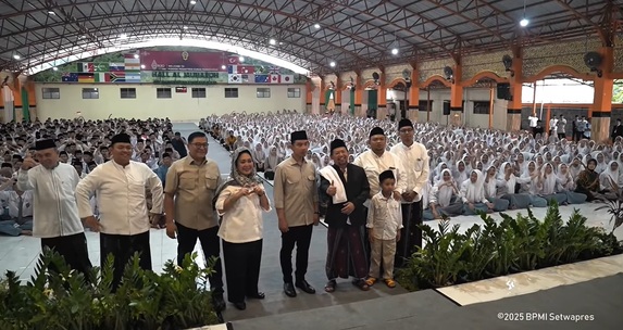 Wapres Undang Ratusan Santri Berkunjung ke Istana Wapres