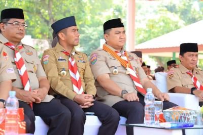 Bupati Labura Hendriyanto Sitorus Hadiri Perkemahan Bakti Husada Tingkat Nasional di Cibubur