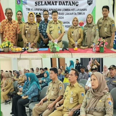 Camat Pasar Rebo sambut tim klasifikasi lomba antar Kelurahan