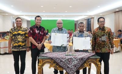 Kajati Riau dan BPJN Teken Pakta Integritas untuk Pengamanan Pembangunan Strategis Nasional