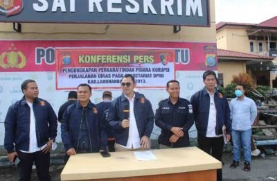 Korupsi 5M, Polres Labuhanbatu Tetapkan 6 Tersangka