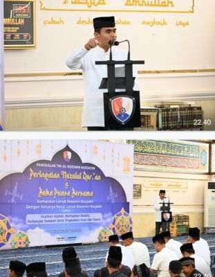 Lanud Roesmin Nurjadin Gelar Peringatan Nuzulul Qur’an