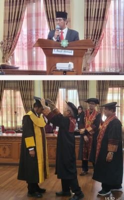 PENASEHAT DPP APKASINDO, H.T.Rusli Ahmad resmi sandang gelar Doktor