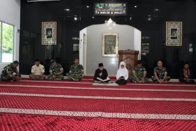 Kodim 0315/TPI Jadikan Maulid Nabi Momentum Perkuat Integritas Prajurit