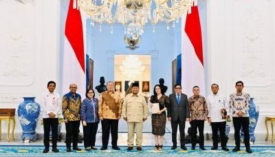 Presiden Prabowo Terima Tim Perumus UU Satu Data Indonesia