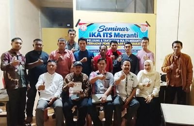 Rektor ITS Resmi Buka Seminar IKA ITS Meranti, Bahas Peluang Pemberdayaan Masyarakat