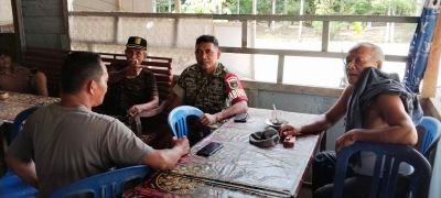 Sertu M. Afrianto Rangkul Tokoh Masyarakat, Perkuat Sinergi di Pasir Emas